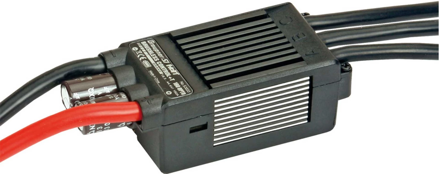 GRAUPNER BRUSHLESS CONTROL+ T 160 OPTO G6 REGLER 1 GRAUPNER BRUSHLESS CONTROL+ T 160 OPTO G6 REGLER