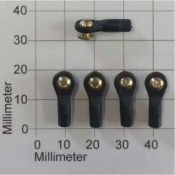 Robbe Modellsport Kugelgelenk M2 MINI KURZ 5STK. -Flight Model Parts Store 9748340b