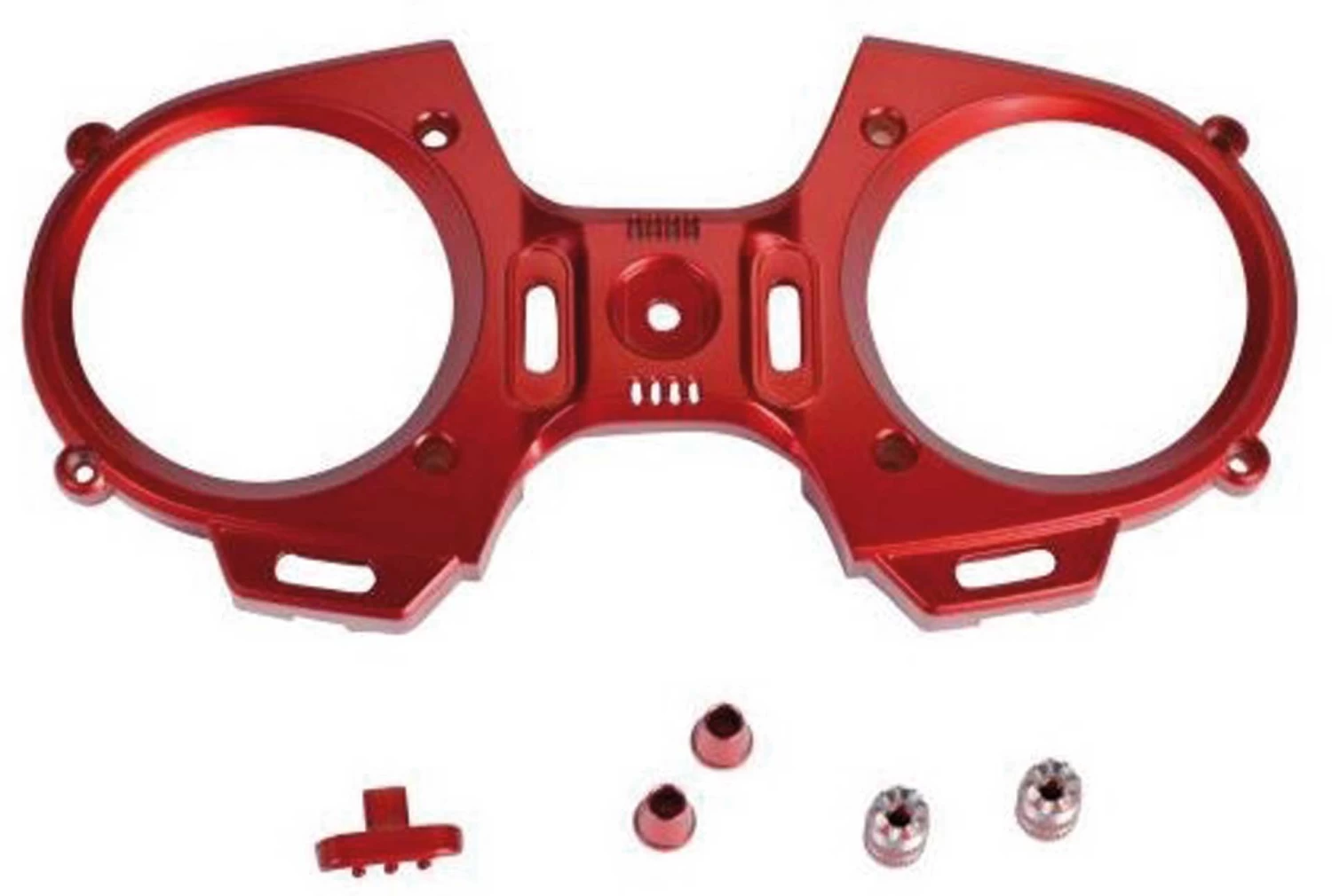 GRAUPNER MZ-12 Frontplatte + Steuerknüooel Rot 1 GRAUPNER MZ-12 Frontplatte + Steuerknüooel Rot