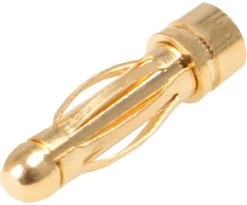 Robbe Modellsport Goldkontakt 3mm Stecker 10Stk.