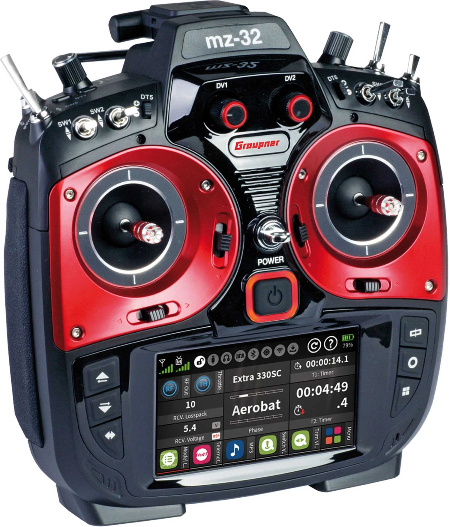 GRAUPNER MZ-32 HOTT Einzelsender 2,4Ghz Fernsteuerung 2 GRAUPNER MZ-32 HOTT Einzelsender 2,4Ghz Fernsteuerung - Image 2