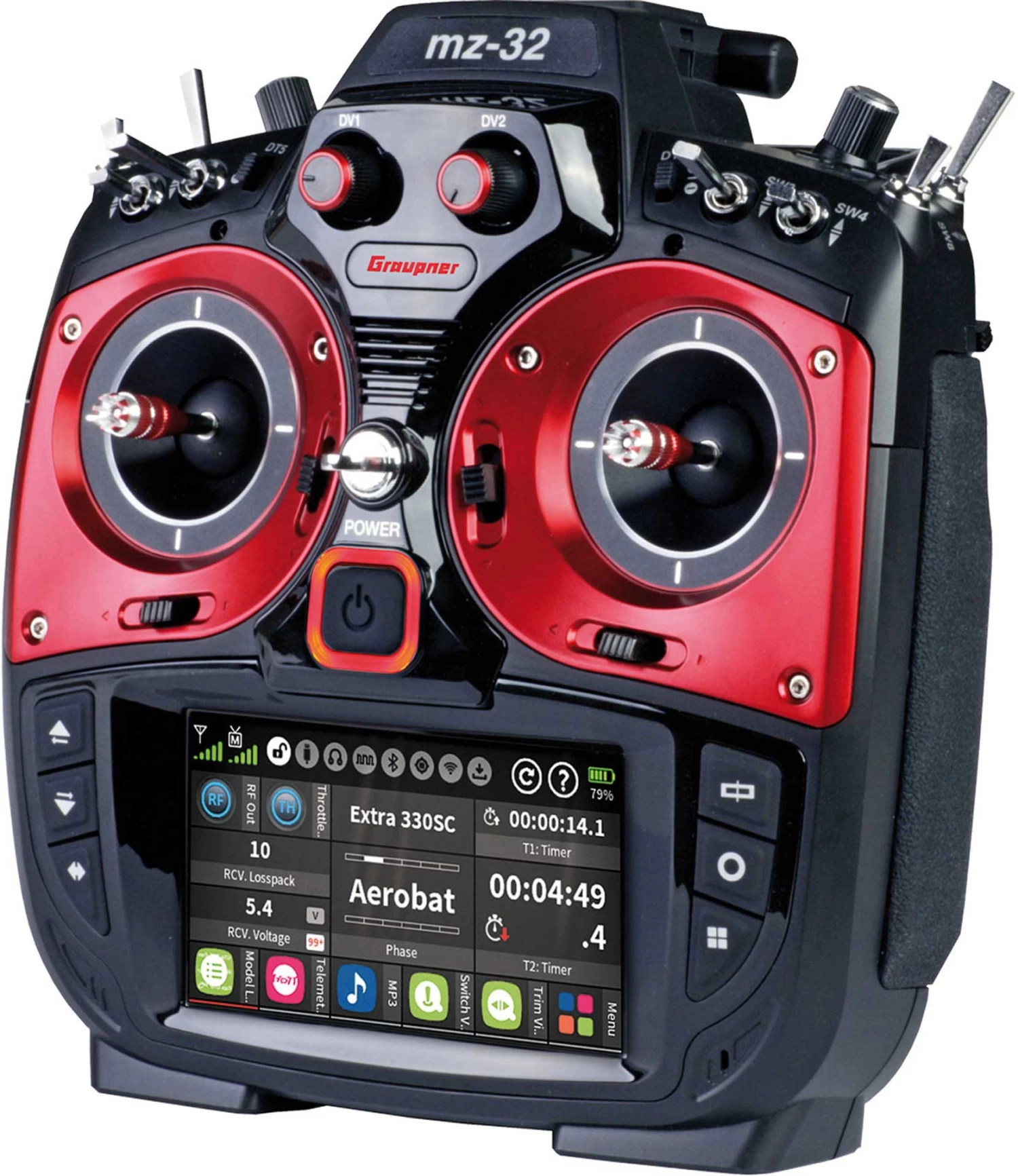 GRAUPNER MZ-32 HOTT Einzelsender 2,4Ghz Fernsteuerung 10 GRAUPNER MZ-32 HOTT Einzelsender 2,4Ghz Fernsteuerung - Image 10