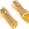 Robbe Modellsport Goldkontakt Stecksystem 5,5mm Stecker 5Stk.