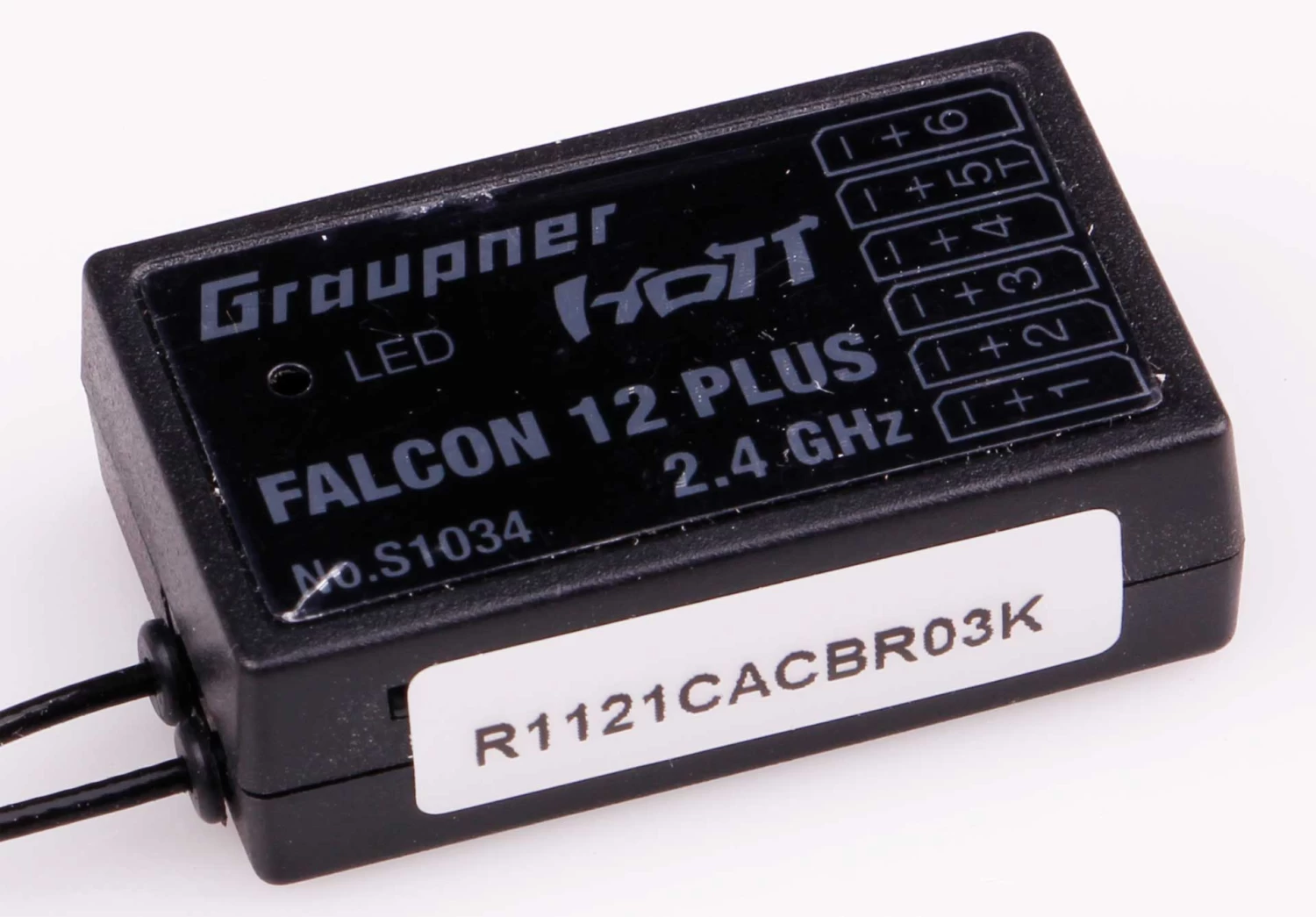 GRAUPNER FALCON 12 PLUS HOTT 3-Achs-Gyro + Vario + Antennendiversity 1 GRAUPNER FALCON 12 PLUS HOTT 3-Achs-Gyro + Vario + Antennendiversity