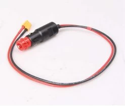 Robbe Modellsport ISDT ANSCHLUSSKABEL ZIGARETTENANZÜNDER ADAPTERKABEL XT-60 BUCHSE AUF 12V KFZ-STECKER 50CM 2,5MM² SILIKONKABEL -Flight Model Parts Store 9758992c