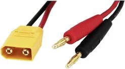 Robbe Modellsport LADEKABEL XT-90 SILIKON 30CM 14AWG 1STK. Mit Bananenstecker