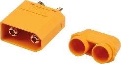 Robbe Modellsport XT-90 S Stecker Mit Lötpin Abdeckung 5Stk. (Kontakt = Stecker)
