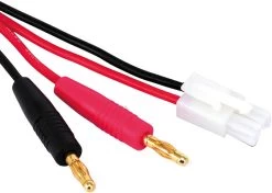 Robbe Modellsport LADEKABEL TAMIYA 14AWG/2,1MM² 30CM 1STK. Mit Bananenstecker