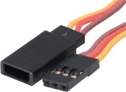 Robbe Modellsport VERLÄNGERUNGSKABEL GRAUPNER 100MM 22AWG/0,32MM² 1Stk.