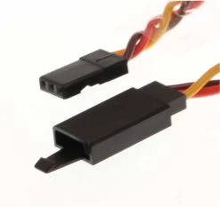 Robbe Modellsport Verlängerungskabel Graupner Verdrillt 500mm 22AWG/0,32MM² Mit Steckersicherung 1Stk.