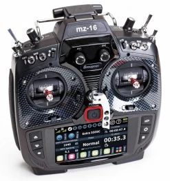GRAUPNER MZ-16 HOTT 16-KANAL Einzelsender 2,4Ghz Fernsteuerung -Flight Model Parts Store 9763023g