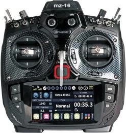 GRAUPNER MZ-16 HOTT 16-KANAL Einzelsender 2,4Ghz Fernsteuerung -Flight Model Parts Store 9763023i