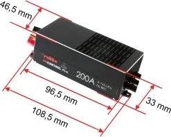 Robbe Modellsport RO-CONTROL PRO WIFI 5-14S 200A OPTO Ohne Stecker/Buchsen Regler 5 Robbe Modellsport RO-CONTROL PRO WIFI 5-14S 200A OPTO Ohne Stecker/Buchsen Regler -Flight Model Parts Store 9767457b