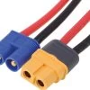 Robbe Modellsport Ladekabel Für ISDT/SKYRC EC-3 Stecker Ladegerätseite = XT-60 Buchse,500MM, 14AWG 1Stk.