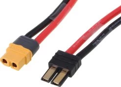 Robbe Modellsport Ladekabel Für ISDT/SKYRC TRX Stecker Ladegerätseite = XT-60 Buchse,500MM, 14AWG 1Stk.