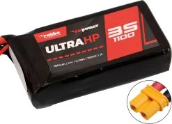 Robbe Modellsport RO-POWER ULTRA HP 1100MAH 11,1 VOLT 3S 25(50)C LIPO AKKU XT-30