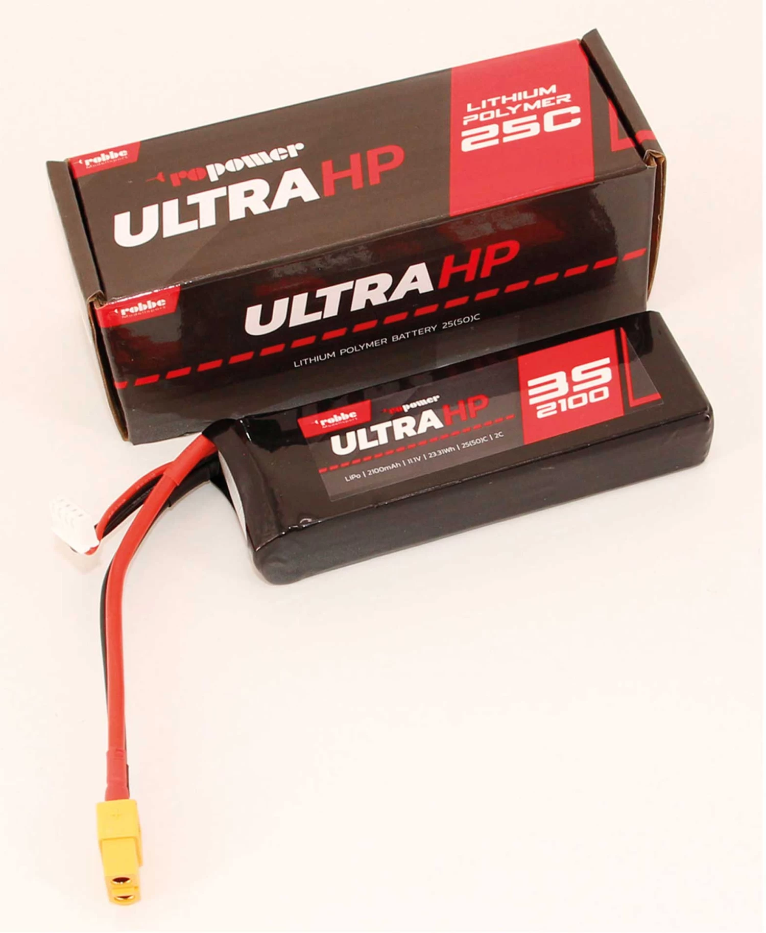 Robbe Modellsport RO-POWER ULTRA HP 2100MAH 11,1 VOLT 3S 25(50)C LIPO AKKU 2 Robbe Modellsport RO-POWER ULTRA HP 2100MAH 11,1 VOLT 3S 25(50)C LIPO AKKU - Image 2