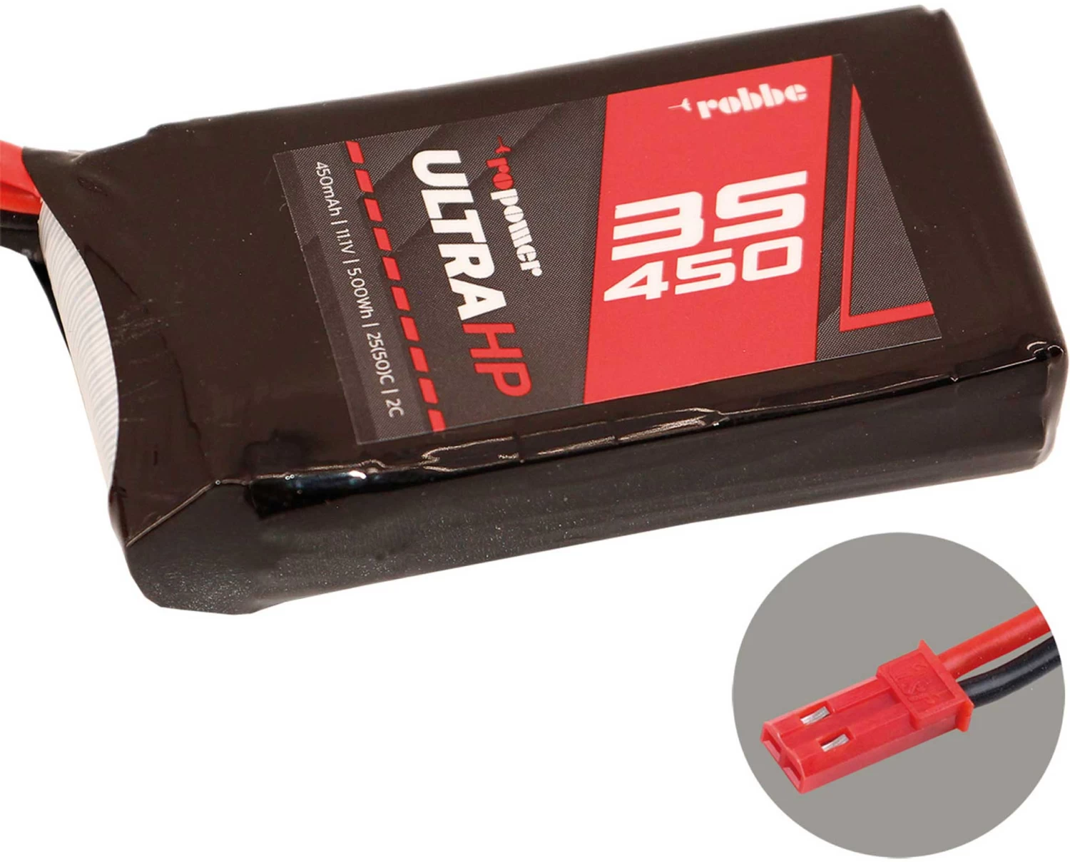 Robbe Modellsport RO-POWER ULTRA HP 450MAH 11,1 VOLT 3S 25(50)C LIPO AKKU 1 Robbe Modellsport RO-POWER ULTRA HP 450MAH 11,1 VOLT 3S 25(50)C LIPO AKKU