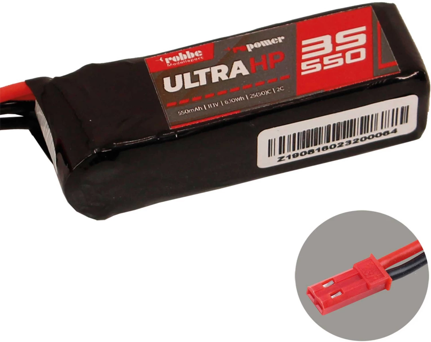 Robbe Modellsport RO-POWER ULTRA HP 550MAH 11,1 VOLT 3S 25(50)C LIPO AKKU 1 Robbe Modellsport RO-POWER ULTRA HP 550MAH 11,1 VOLT 3S 25(50)C LIPO AKKU