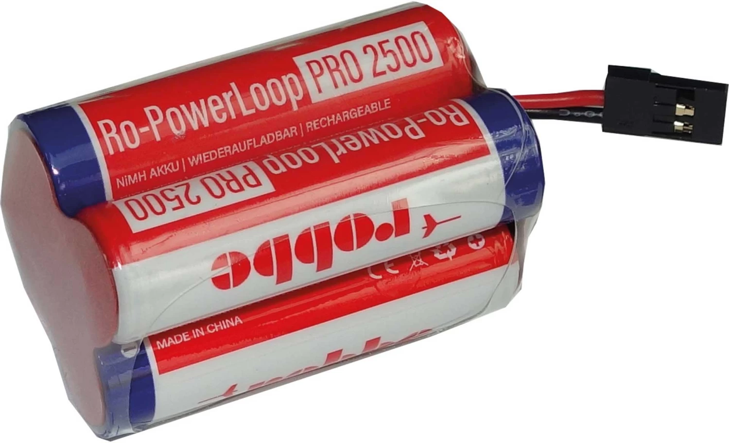 Robbe Modellsport RO-POWER LOOP MIGNON AA 2500 MAH 4,8 V EMPFÄNGERAKKU MIT JR KABEL, WÜRFEL 1 Robbe Modellsport RO-POWER LOOP MIGNON AA 2500 MAH 4,8 V EMPFÄNGERAKKU MIT JR KABEL, WÜRFEL
