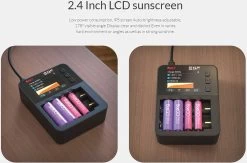 ISDT C4 Evo 4x AAA / AA Oder 18650 / 26700 Li-F E/Li-Ion Für USB-C Versorgung Ladegerät -Flight Model Parts Store 9782179f