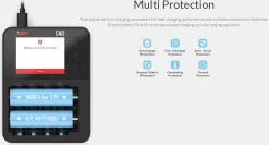 ISDT C4 Evo 4x AAA / AA Oder 18650 / 26700 Li-F E/Li-Ion Für USB-C Versorgung Ladegerät -Flight Model Parts Store 9782179h