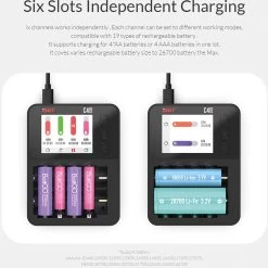 ISDT C4 Evo 4x AAA / AA Oder 18650 / 26700 Li-F E/Li-Ion Für USB-C Versorgung Ladegerät -Flight Model Parts Store 9782179j