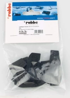 Robbe Modellsport Landeklappen-Scharnier L57mm Schwarz Kunststoff 10Stk. -Flight Model Parts Store 9782382b