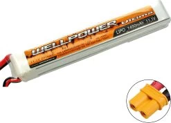 WELLPOWER Lipo Akku ULTIMA 1450 MAh / 11,1 Volt 3S "SLIM" 20/40C XT-30