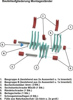 Robbe Modellsport Rumpfhalter Typ "L" Bis Ca. 65mm 10 Robbe Modellsport Rumpfhalter Typ "L" Bis Ca. 65mm -Flight Model Parts Store 9791670b