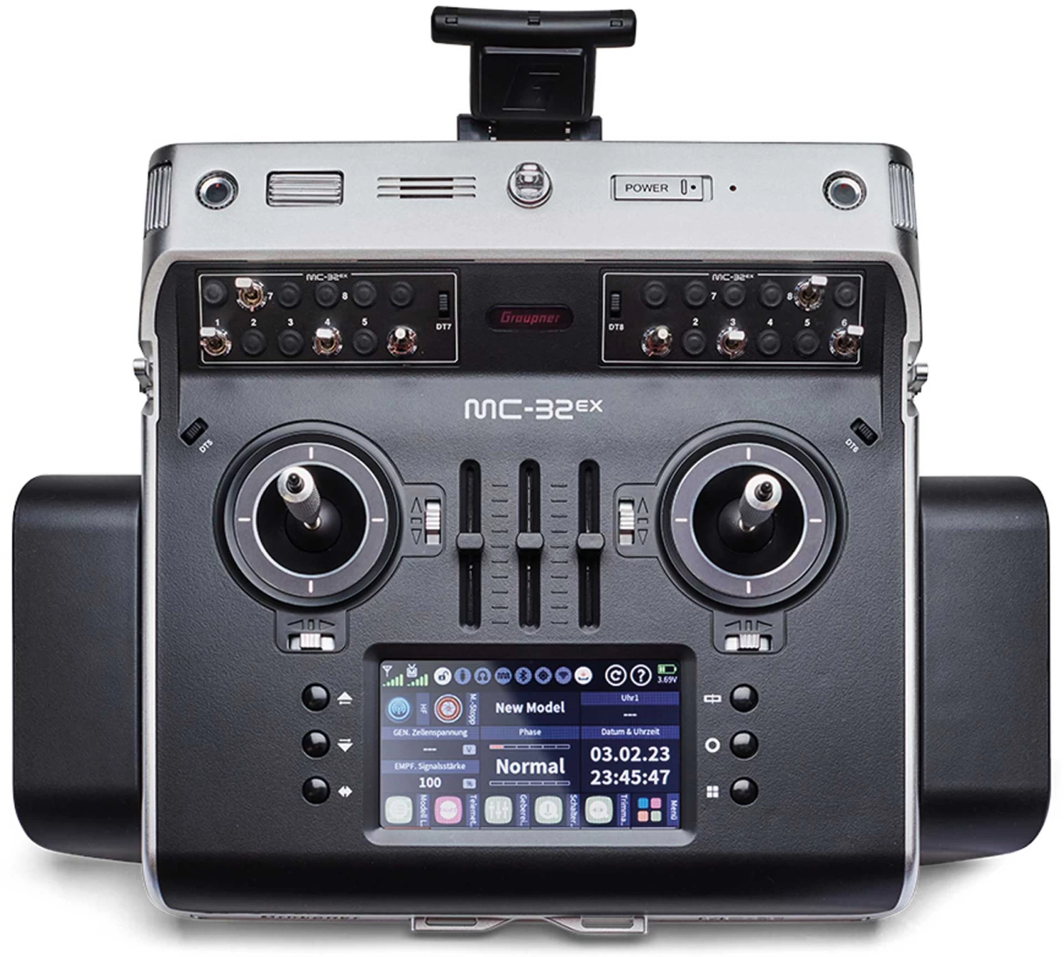 GRAUPNER MC-32ex Sender HoTT 2.4GHz Fernsteuerung 3 GRAUPNER MC-32ex Sender HoTT 2.4GHz Fernsteuerung - Image 3