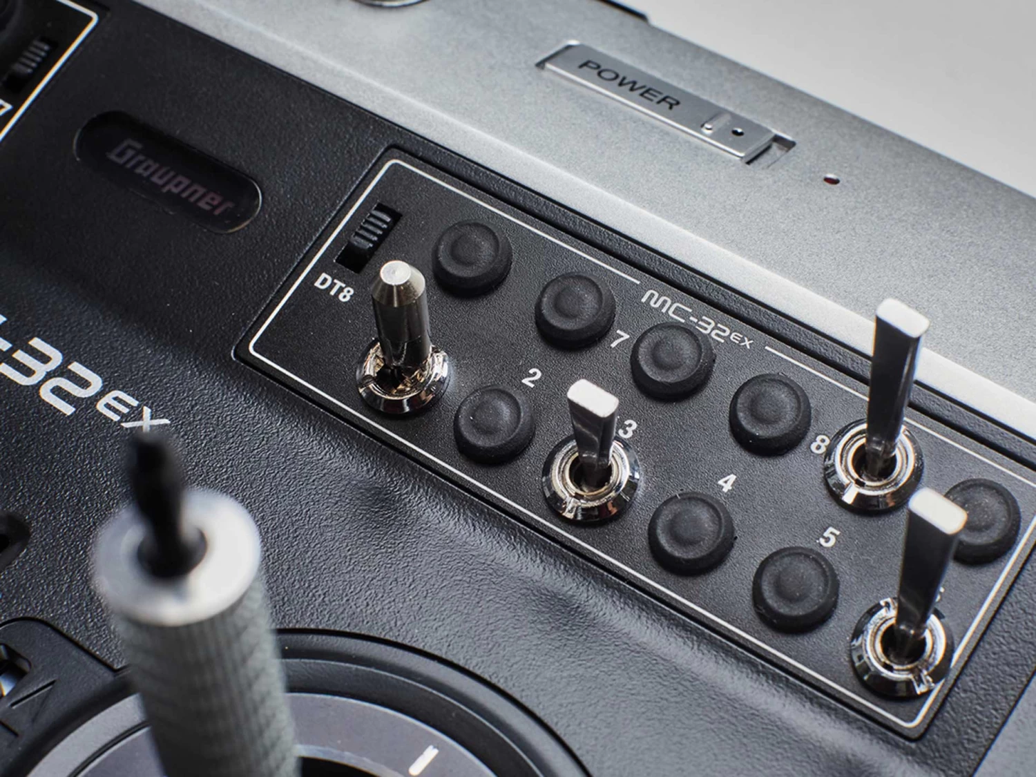 GRAUPNER MC-32ex Sender HoTT 2.4GHz Fernsteuerung 6 GRAUPNER MC-32ex Sender HoTT 2.4GHz Fernsteuerung - Image 6