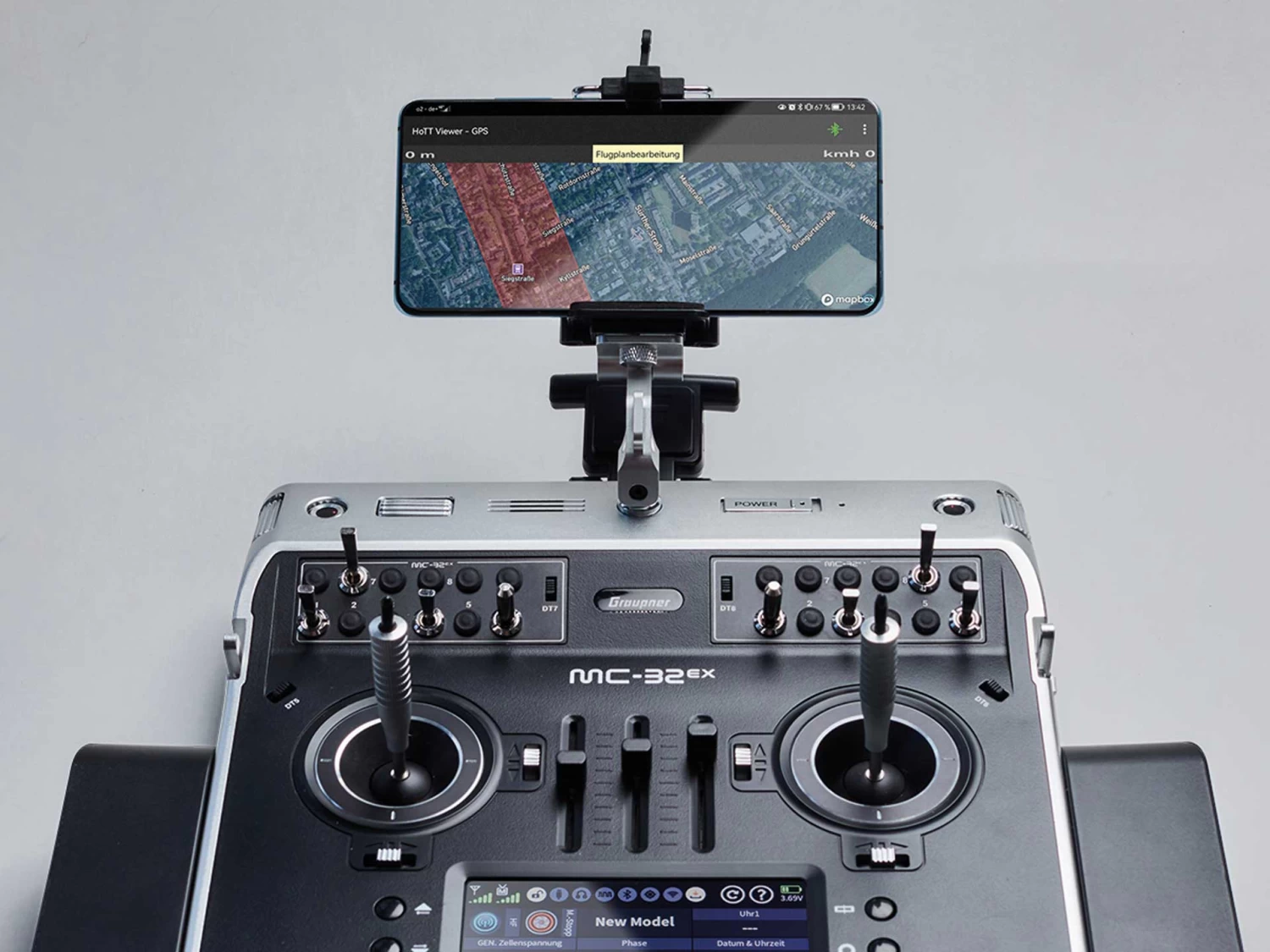 GRAUPNER MC-32ex Sender HoTT 2.4GHz Fernsteuerung 8 GRAUPNER MC-32ex Sender HoTT 2.4GHz Fernsteuerung - Image 8