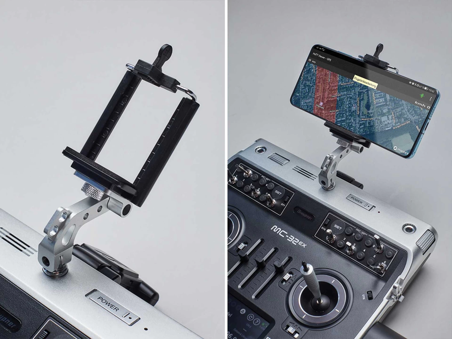 GRAUPNER Smartphone Halterung Für HoTT Sender 2 GRAUPNER Smartphone Halterung Für HoTT Sender - Image 2
